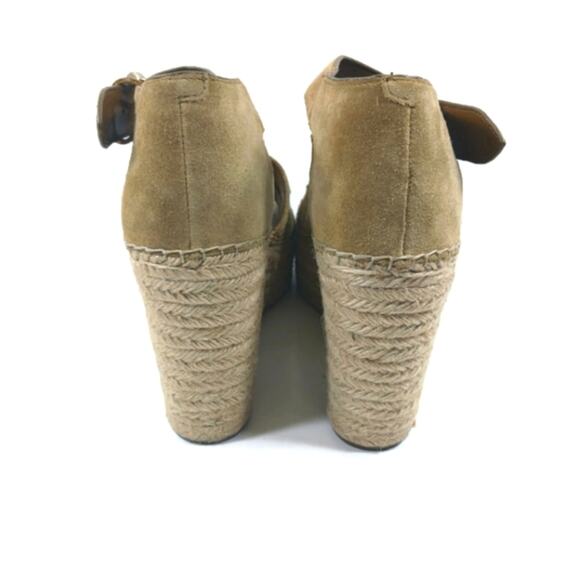 SS1601 GUC Marc Fisher Espadrille Platform Sandals size 11M - Picture 9 of 10